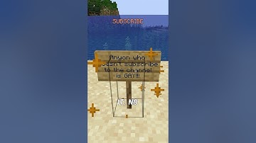 Minecraft’s BEST Sign Trick! (Stop Accidentally Editing Text) #minecraft
