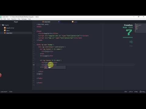 5-angularJs  - module and controller