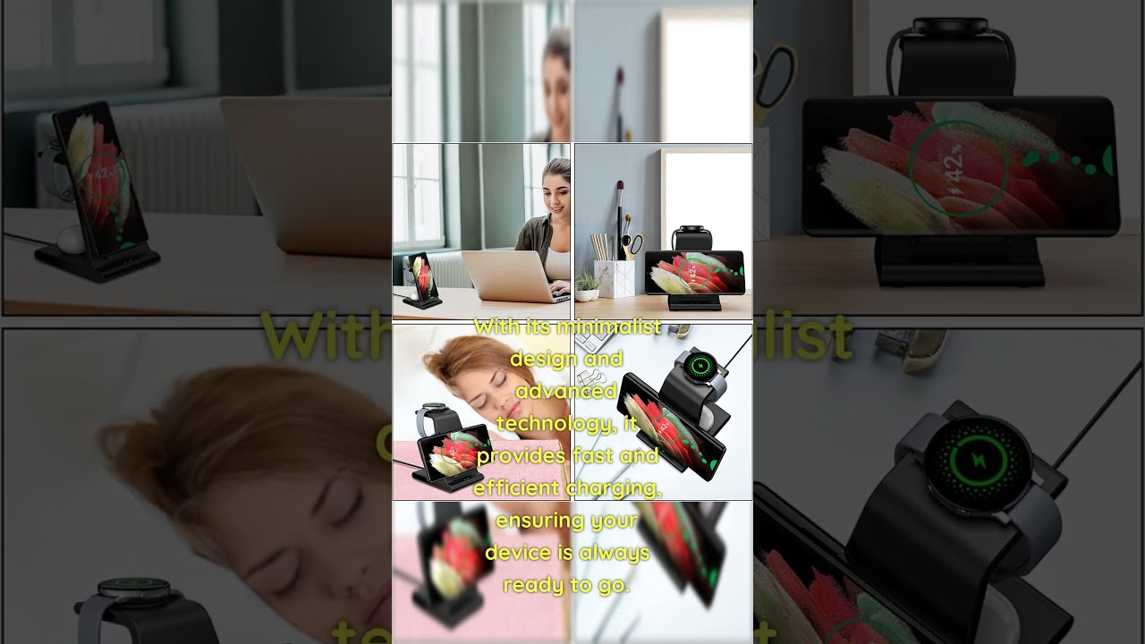 Wireless Charger, Samsung Charging Station for Samsung Galaxy S23 Ultra S23