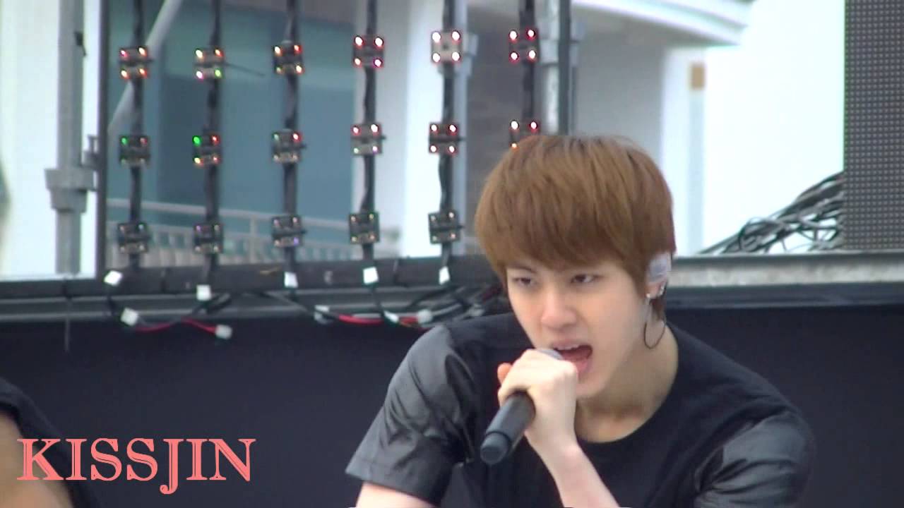 130727 진 ♡ 부산 임낭 MBC 해변 대학가요제 공연 리허설 - No More Dream