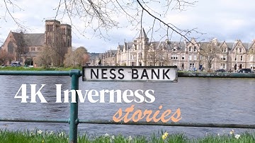 4K Mindful Relaxing Music in Inverness (Relaxing Drone Views for Focus & Calm)