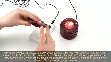 TD158 Restaurant Wireless Paging  Queuing System