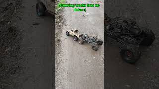 Muddy rescue with a damaged RC car #rccar #offroad #shorts