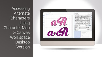 Accessing Alternate Characters In Canvas Workspace Using Character Map