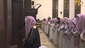 "مرئي " تلاوة رائعة - من الليلة السابعة تراويح 1436 هـ  | القارئ محمد اللحيدان