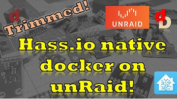 Installing Hass.io on unRaid natively without the VM (Trimmed down Live Stream)