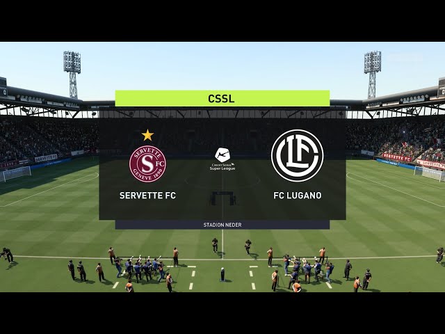 FIFA 22, Servette FC vs FC Lugano - CSSL