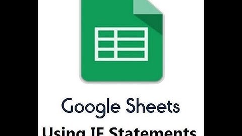 Using a Spreadsheet Ep  2 | IF Statements Introduction