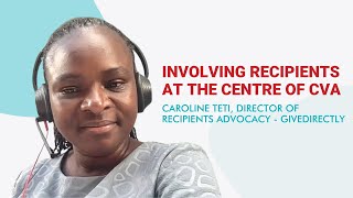 Why is involving recipients at the centre of cash and voucher assistance programmes so exciting?