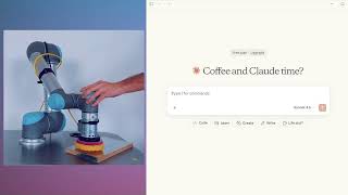 Robpod AI CoWorker - Universal Robots Tutorials
