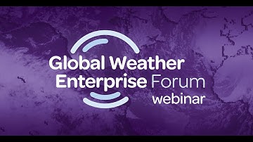 GWE Forum Webinar 1 – Numerical Weather Prediction