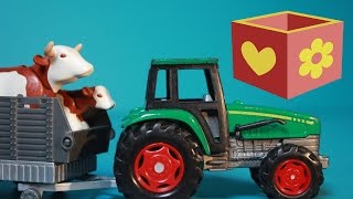 Animals and Tractor | tractores infantiles | Bellboxes videos |