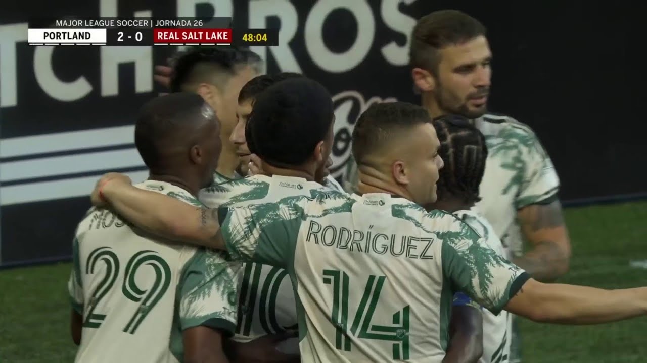 GOL A LO PING PONG Portland Timbers 2 0 Real Salt Lake MLS 2024 gol-a-lo-ping-pong-portland-timbers-2-0-real-salt-lake-mls-2024