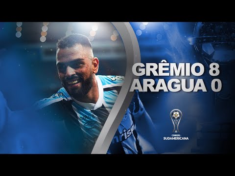 Melhores Momentos | Grêmio 8 x 0 Aragua | Fase de Grupos | Sudamericana 2021