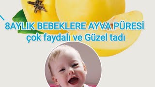 Püresi Bebeklere Meyve Püresi For Babys