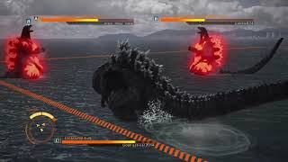 Godzilla Ps4 Online Battle Godzilla Spiral Breath Vs Burning Godzilla Vs Burning Godzilla