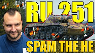 RU 251: The 'HE' Specialist! | World of Tanks screenshot 4