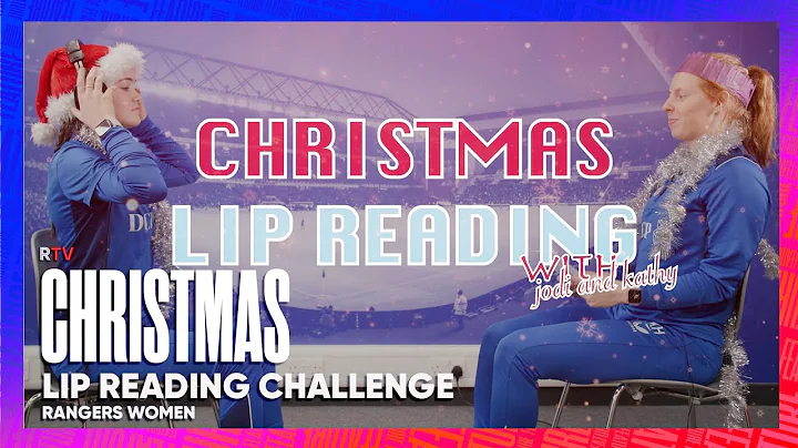 Christmas Lip Reading Challenge | Jodi Mcleary and...