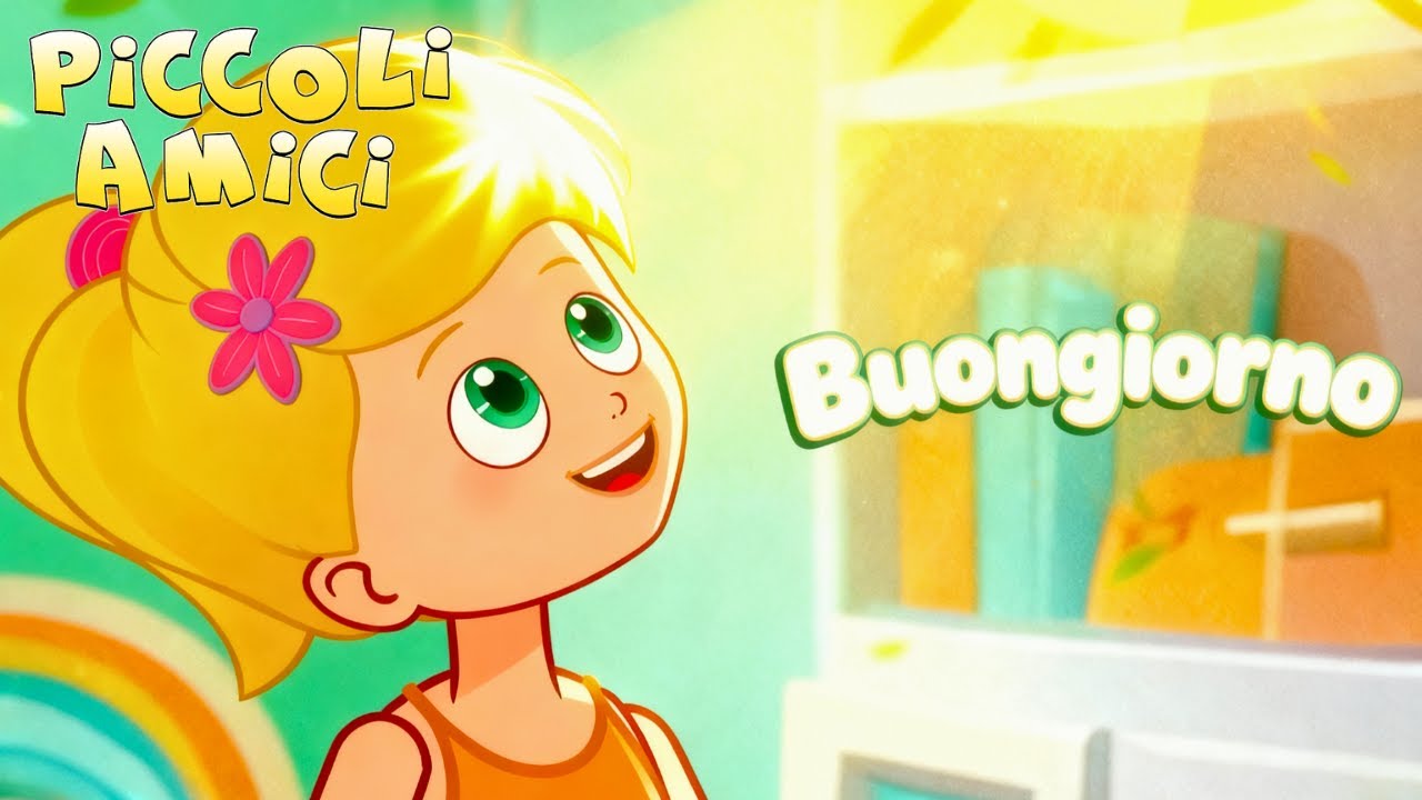 Sveglia! Canzone del Buongiorno ☀️ | Musica per Bambini in Italiano