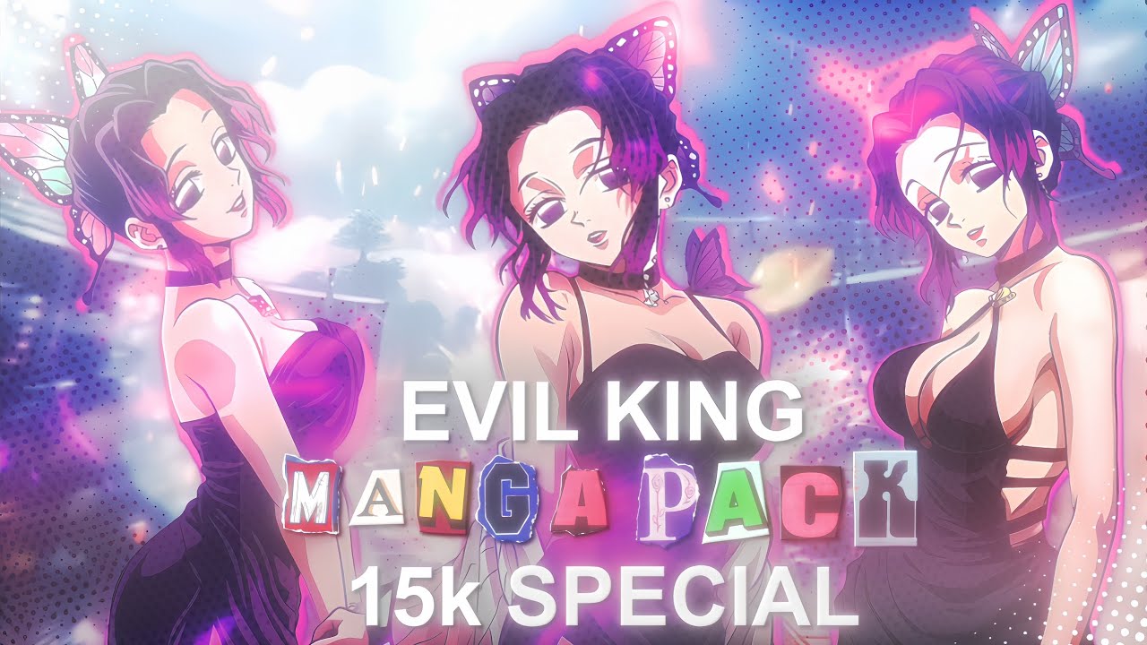 15k Special Evil King Manga Editing Pack 🔥 || After Motion Z (XML+Link) 🐐 || #anime #alightmotion 