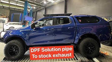 4JJ3 DPF Solution Pipe to standard exhaust - What does it sound like?