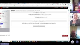Direct HUD Funded Renewal Session on ESNAPS Recording - August 9, 2023