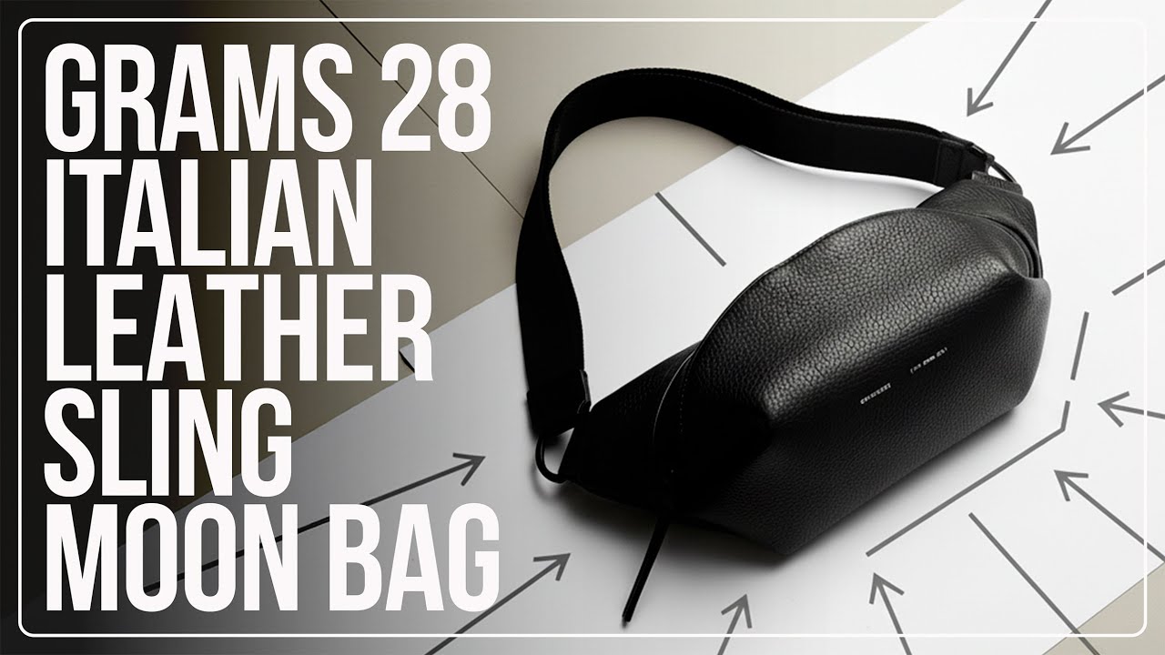 Grams 28 - 175 Moon Bag Review | Premium Leather Sling for