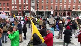 ReopenNH Rally In Concord On April 18, 2020