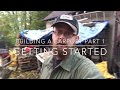 Building a carport without help . Building a carport without help .