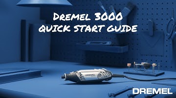Get Started With The Dremel 3000 Variable-Speed Rotary Tool | Quick Start Guide