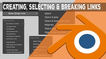 Linking & Unlinking Objects || Blender