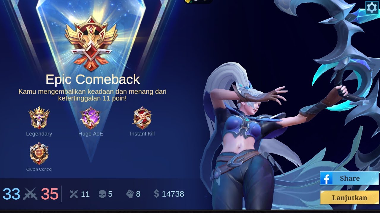 Rania Family Live Mobile Legends🔥 #mlbb #ml #mobilelegends #viral #mvp #epic #comeback #videos #game