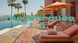 Relaxing Music \& Elegant Interiors: A Serene Video Tour of The Marquee Los Angeles