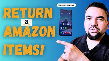 The Easy way to return your Amazon Items (from your Phone) | Easy to follow Video!