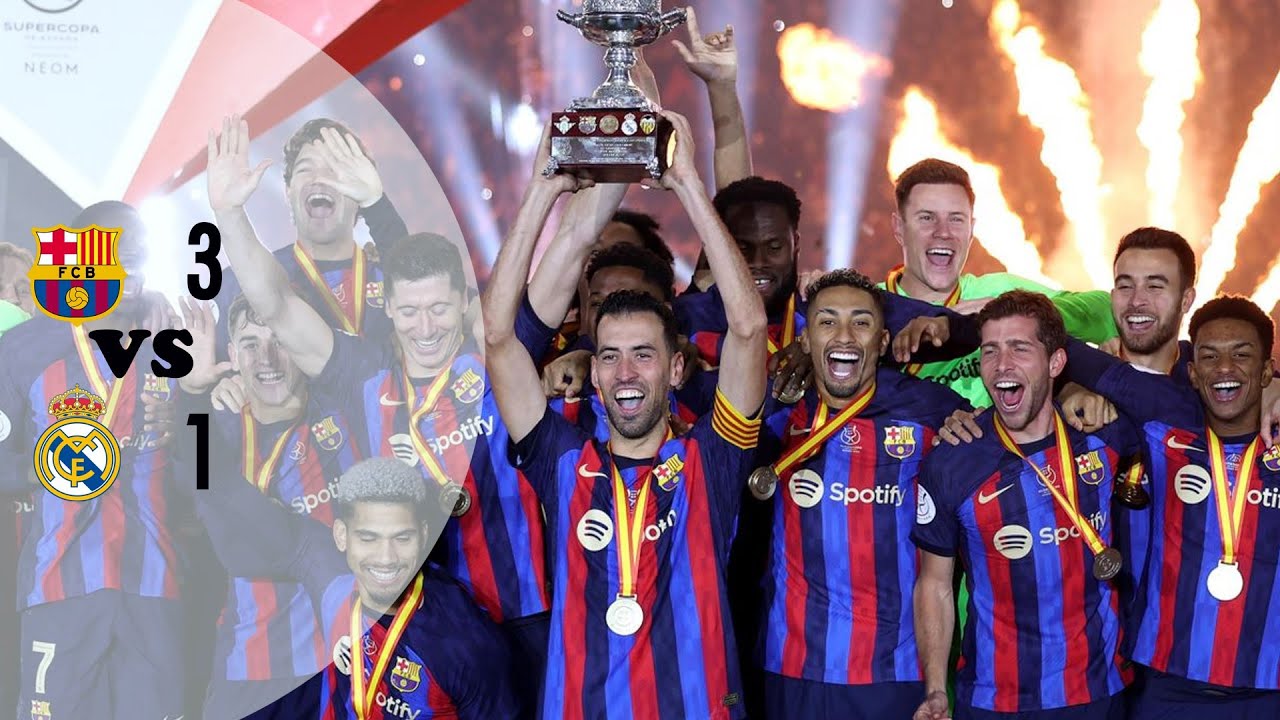 Barca as Super;  Super Cup title after defeating Royal