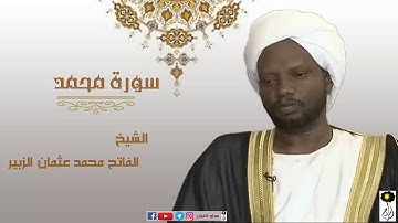 سورة محمد الشيخ الفاتح محمد عثمان الزبير برواية الدوري عن ابي عمرو