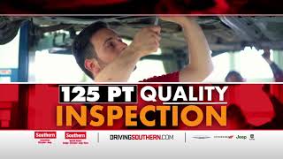 Certifed Pre-owned Chrysler, Jeep, Dodge and Ram Vehicles at Southern! Visit Today