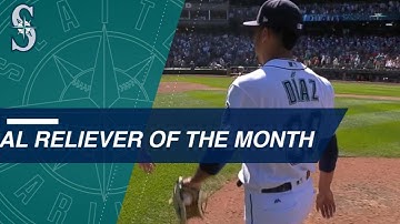 Edwin Diaz named AL Reliever of the Month for July