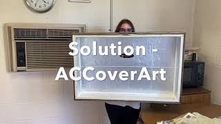 Decorative Air Conditioner Cover for Wall Mounted Unit
