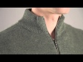 Hawick Knitwear Men's 100% Lambswool Zip Neck Pullover