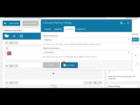 How to use Carousel Anything For Visual Composer- Add Slide Element