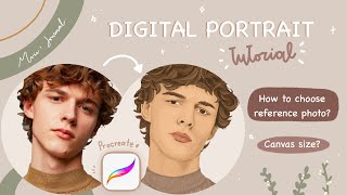 Vector Portrait Style on Procreate App (Tutorial)