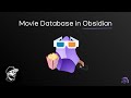 Create your personal movie database in obsidian