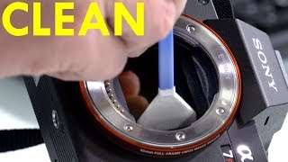 CLEAN YOUR SENSOR