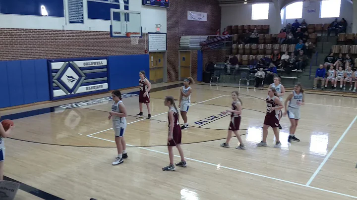 South Haven Junior High JV Basketball vs Caldwell ...
