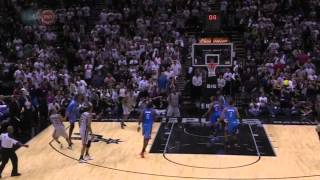 [11.1.12] Tony Parker - Game Winning Pull Up Jumper vs Thunder screenshot 4