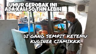 SUDAH JUALAN DARI TAHUN 1950 & BAPAK INI GENERASI KE-2 !! LOKASINYA DALAM GANG !! KETOPRAK SAKWIT