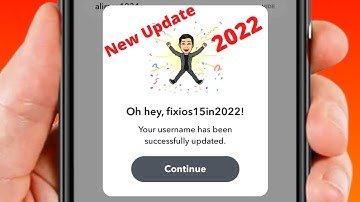 How to Change Snapchat Username 2022 | How to Change Your Username on Snapchat 2022 | 2022 Update