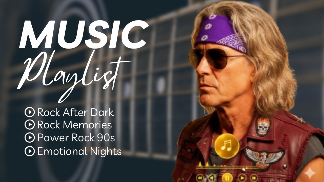 Rock After Dark 🎸 80s & 90s Slow Rock Power Ballads Playlist