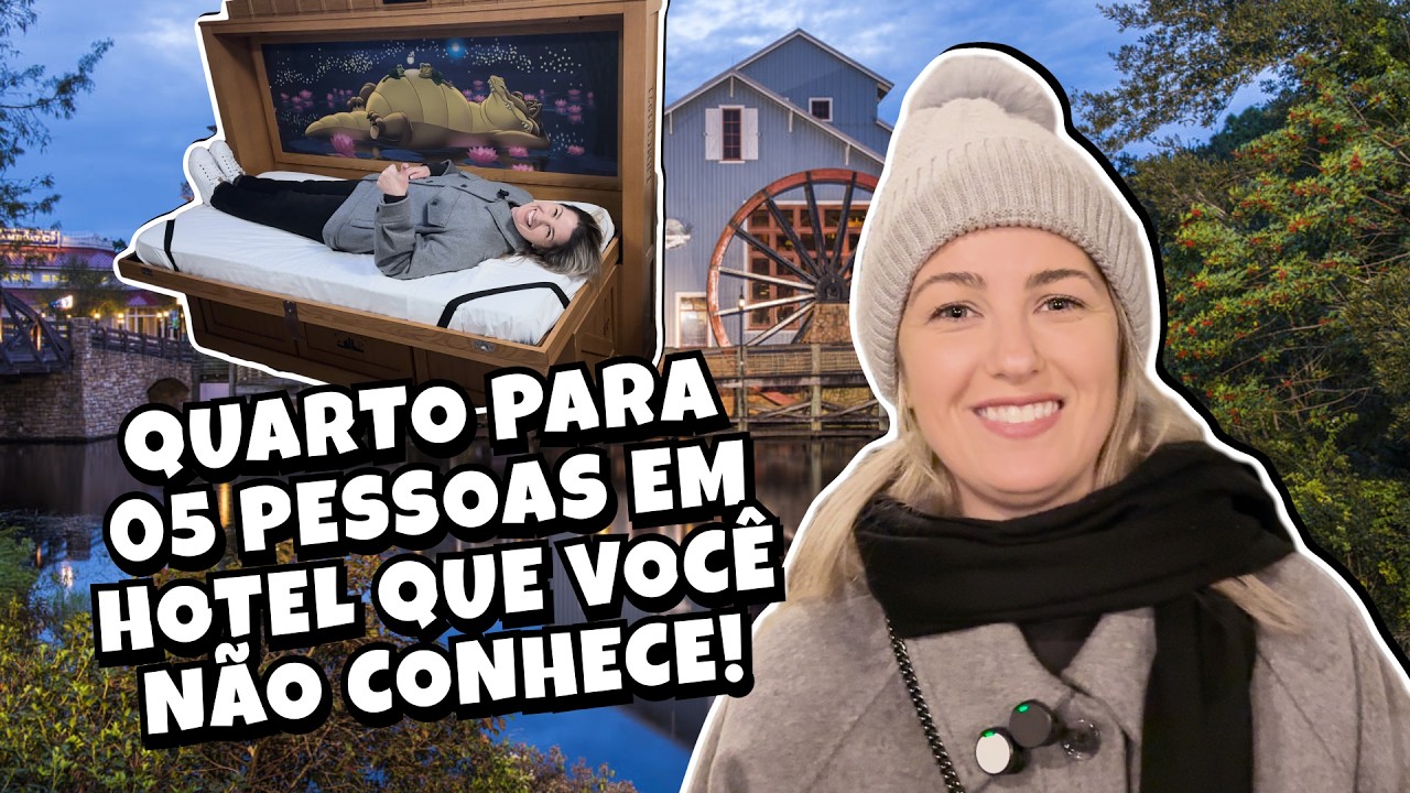 HOTEL INCRÍVEL NA DISNEY - PORT ORLEANS RIVERSIDE